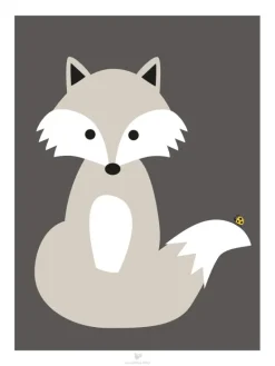 Ox - Grey Plakat (30x40 cm)