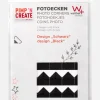 PAC Fotohjørner Sort - 84 STK