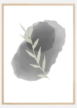 Painted Leaf I Plakat (21x29.7 cm (A4))