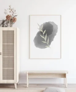 Painted Leaf I Plakat (21x29.7 cm (A4))