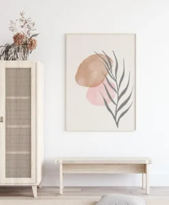 Painted Leaf II Plakat (21x29.7 cm (A4))