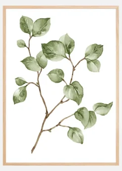 Painted Leaves Plakat (21x29.7 cm (A4))