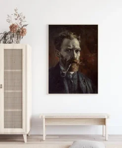 Painted Man With Pipe Plakat (21x29.7 cm (A4))