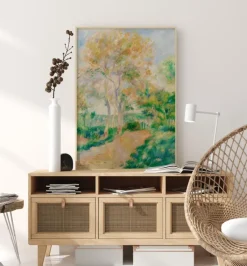 Painted Trees Plakat (21x29.7 cm (A4))