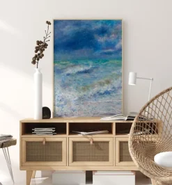 Painted Waves Plakat (21x29.7 cm (A4))