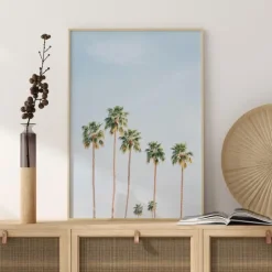 Palm Trees Plakat (21x29.7 cm (A4))