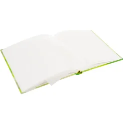 Panda Fotoalbum Grøn - 30x31 cm (60 Hvide sider / 30 blade)