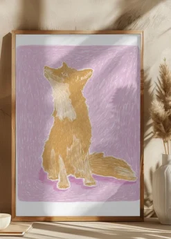 Pandc Littlefox Copy Plakat (21x29.7 cm (A4))