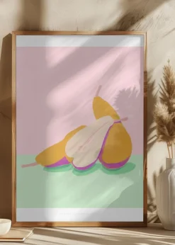 Pandc Pears Copy Plakat (21x29.7 cm (A4))