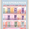 Paris mon Amour Plakat (21x29.7 cm (A4))
