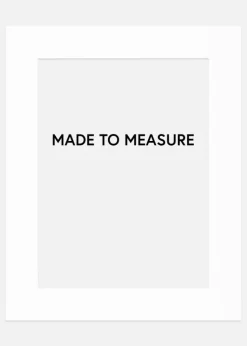 Passepartout Canson Hvid (Hvid kerne) - Bestilt efter mål