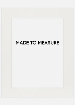 Passepartout Hvid 3 mm (Hvid kerne) - Bestilt efter mål