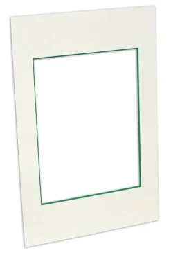 Passepartout Hvid (Grøn kerne) - Bestilt efter mål