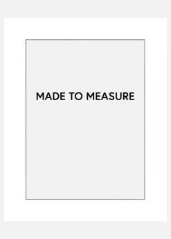 Passepartout Hvid (Sort kerne) - Bestilt efter mål