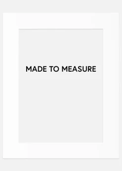 Passepartout Hvid Standard (Hvid kerne) - Bestilt efter mål