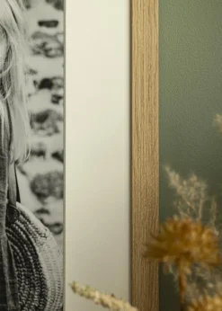 Passepartout Kridhvid (Hvid kerne) - Bestilt efter mål