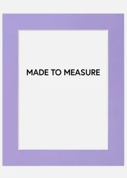 Passepartout Lilla (Hvid kerne) - Bestilt efter mål