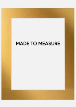 Passepartout Old Gold - Bestilt efter mål