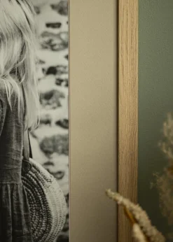 Passepartout Perlegrå (Hvid kerne) - Bestilt efter mål