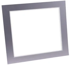 Passepartout Sølv (Hvid kerne) - Bestilt efter mål