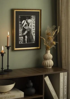 Passepartout Sort Standard (Hvid Kerne) 70x90 cm (59x79)