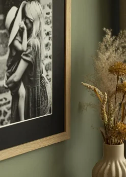 Passepartout Sort Standard (Hvid Kerne) 70x90 (54x69)