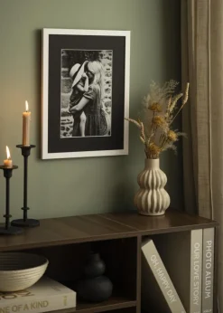 Passepartout Sort Standard (Hvid Kerne) 30x30 cm (19,32x19,32)