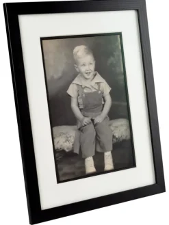 Passepartout To lag- Hvid/Sort - Bestilt efter mål