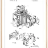 Patent Print - Photographic Camera - White Plakat (21x29.7 cm (A4))