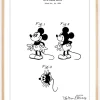 Patent Print - Toy Walt Disney - White Plakat (21x29.7 cm (A4))