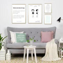 Patenttegning - Betty Boop Plakat (21x29.7 cm (A4))