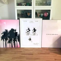 Patenttegning - Disney - Mickey Mouse Plakat (21x29.7 cm (A4))