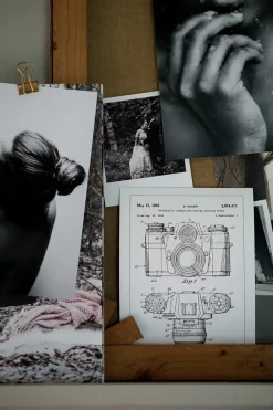 Patenttegning - Kamera I Plakat (21x29.7 cm (A4))