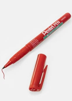 Pentel NMS50-B - rød albumpen - 0,8 mm