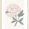 PEONY Plakat (21x29.7 cm (A4))