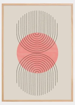 Perfect Point Peach Plakat (21x29.7 cm (A4))