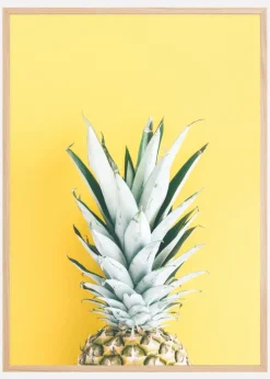 Pineapple Yellow Plakat (21x29.7 cm (A4))