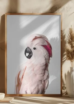 Pink Cockatoo Plakat (21x29.7 cm (A4))
