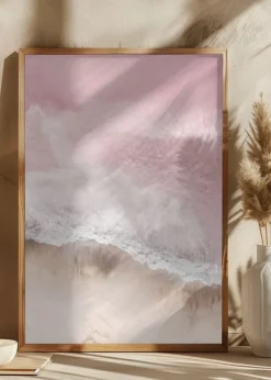 Pink Sea Plakat (21x29.7 cm (A4))