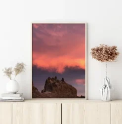 Pink Sky Plakat (21x29.7 cm (A4))