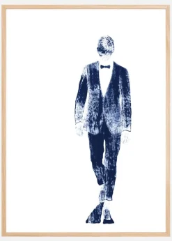 Pinstriped suit Plakat (21x29.7 cm (A4))