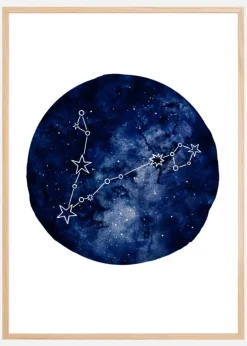 Pisces Plakat (21x29.7 cm (A4))