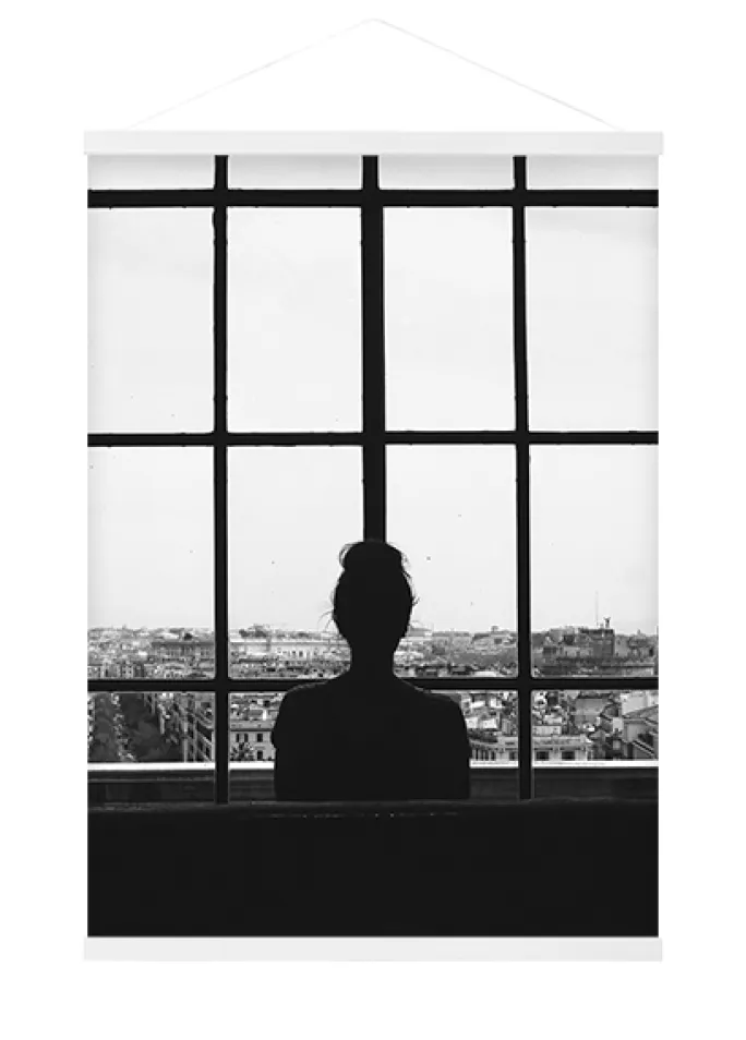 Plakatlister ChiCura Hvid Ask - 70 cm