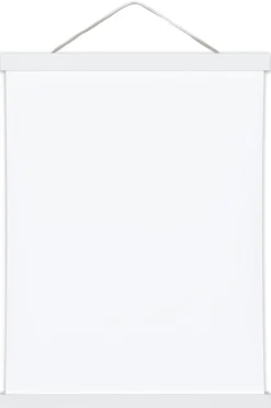 Plakatlister Hvid - 80 cm