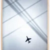 Plane In The Sky Plakat (21x29.7 cm (A4))