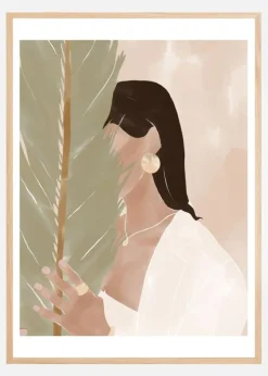 Plant Girl Plakat (21x29.7 cm (A4))