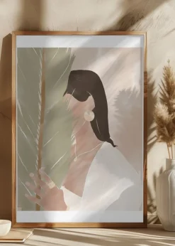 Plant Girl Plakat (21x29.7 cm (A4))