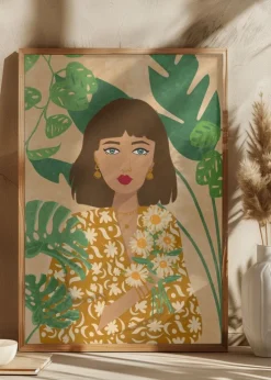 Plantlady Plakat (21x29.7 cm (A4))