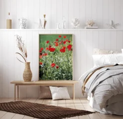 Poppy Fields Plakat (21x29.7 cm (A4))