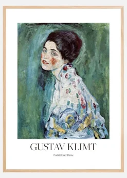 PortrAct Einer Dame (1916a1917) Plakat (21x29.7 cm (A4))